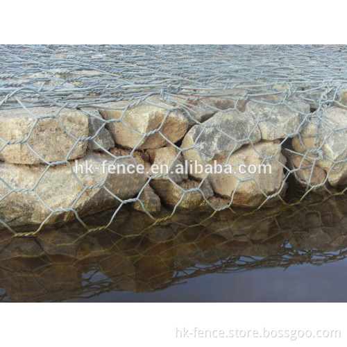 Alibaba sell standard hot-dipped galvanized gabion rock mattress